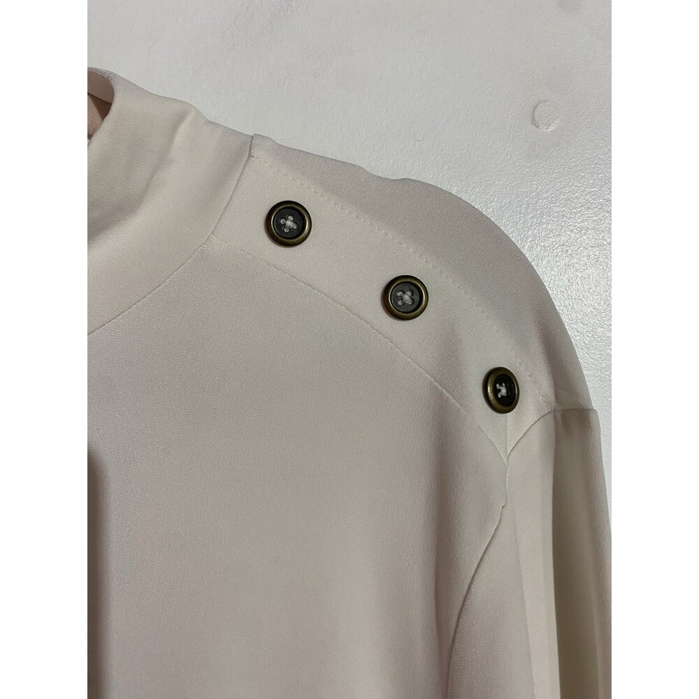 Susan Graver Tunic Top XL Liquid Knit Quite Luxury Office Old Money Timeless - Picture 3 of 10